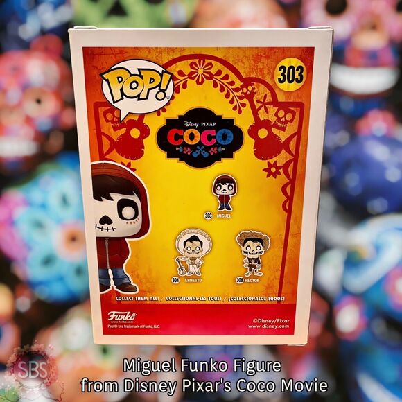 Funko Pop! Disney CoCo Miguel #303 Vinyl Figure, Hot Topic exclusive Diamond - Picture 2 of 9